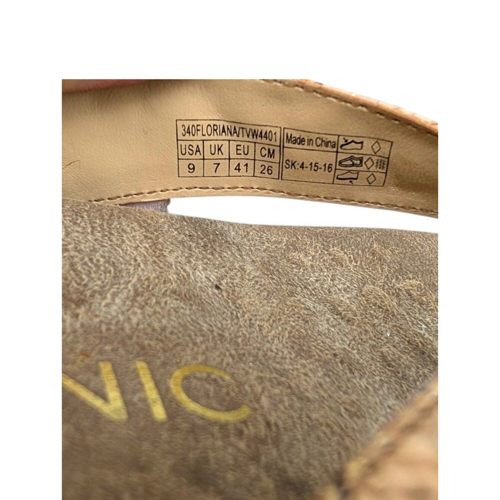 Vionic Rest Floriana 340 Bronze Embelished Stone Cork Orthotic Thongs NWT S4203 - Picture 10 of 12